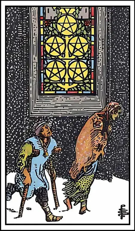 Five of Pentacles