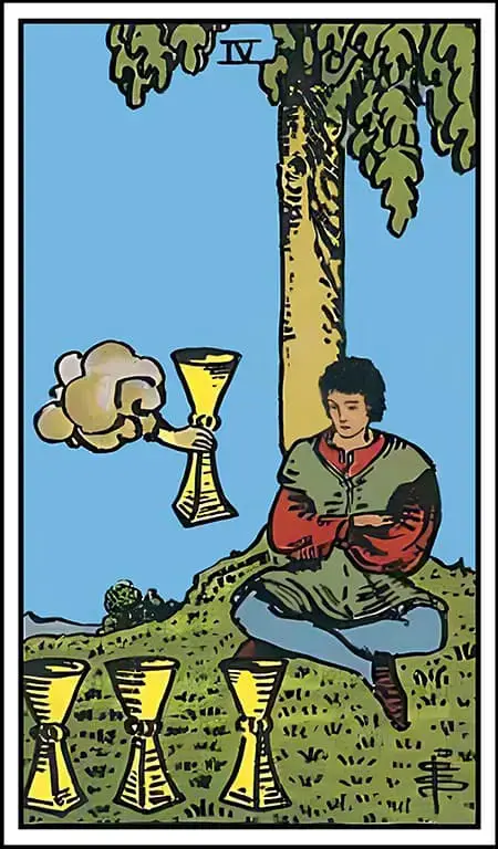 Four of Cups