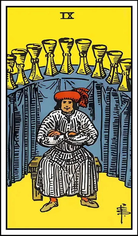 Nine of Cups