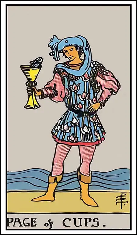 Page of Cups