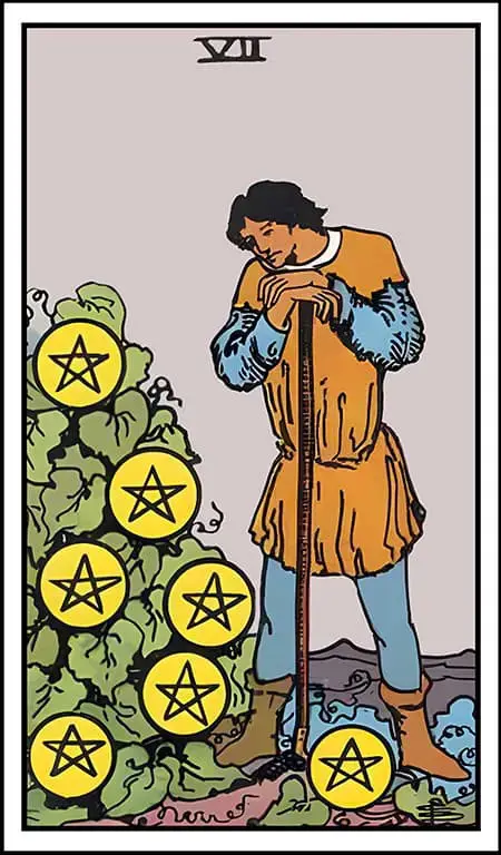 Seven of Pentacles