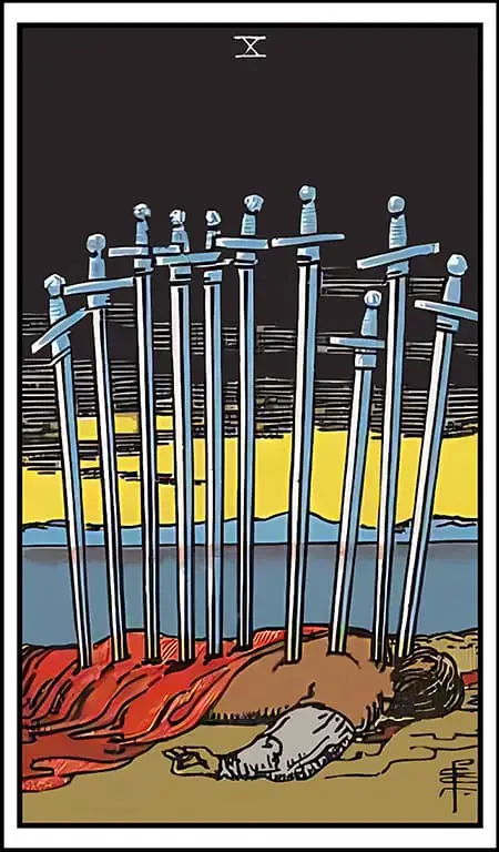 Ten of Swords