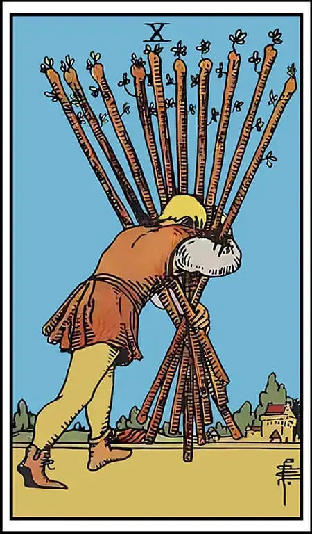 Ten of Wands