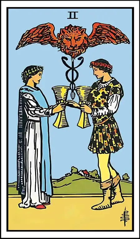 Two of Cups